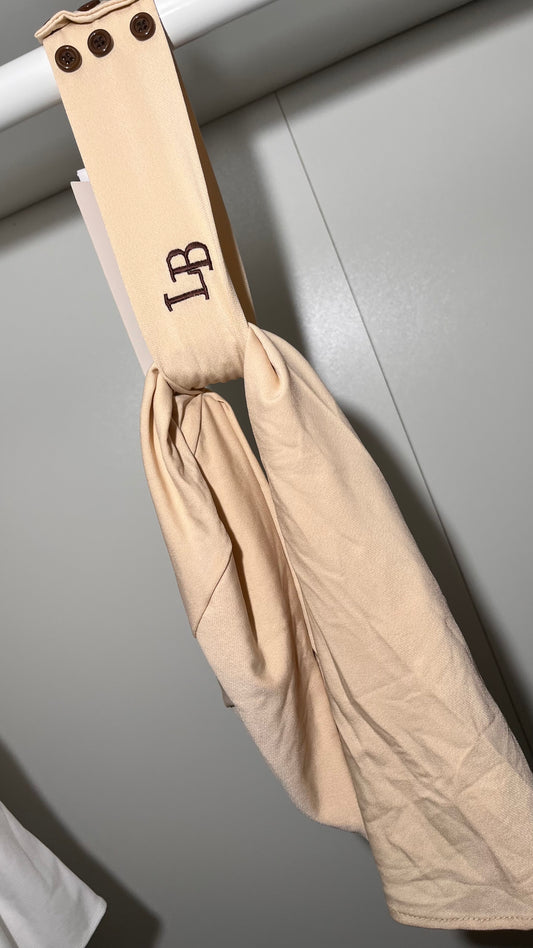 Cagoule Crème/ Marron